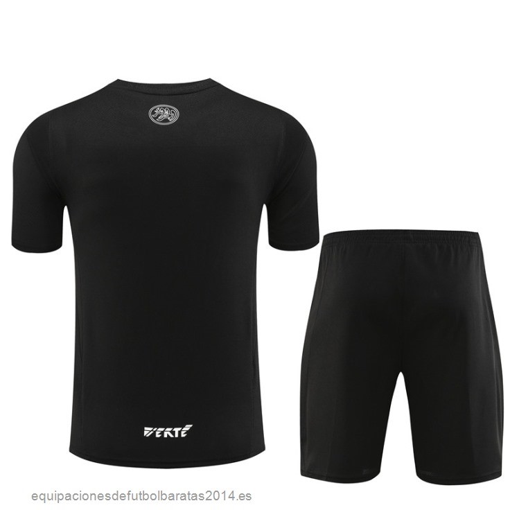 Nuevo Entrenamiento Conjunto Completo Niños Argelia 2023 Negro Baratas
